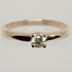 Diesen Ring bauen wir auch in Weißgold und Gelbgold 750/000.